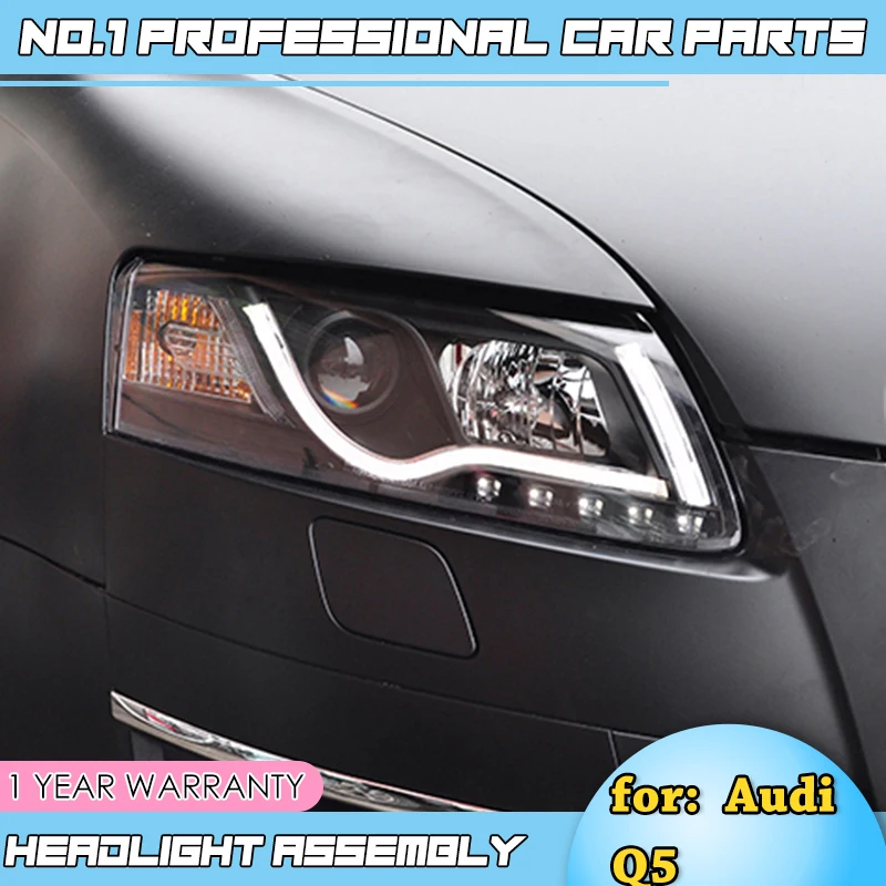 Автомобильные аксессуары для Audi A6 C5 фары 2005-2012 светодиодный ные DRL линзы двойной
