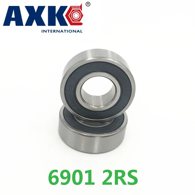 Axk 6901 2rs Abec-1 (10 шт.) 12x24x6 мм метрические тонкие подшипники 61901rs 6901rs | Обустройство