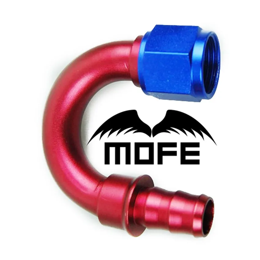 CNC Алюминий сплав прямой Место Нажмите на конец шланга Размеры: 4681012 AN4 AN6 AN8 AN10 AN12|an