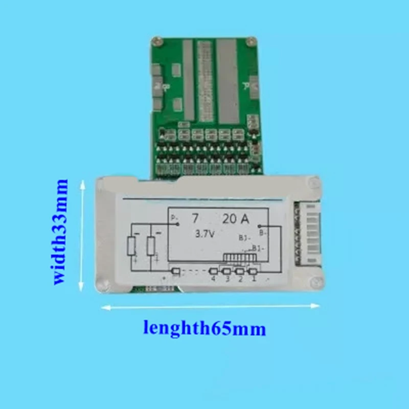 4S 12 V солнечный уличный свет литиевая батарея защитная доска литий-железо фосфат