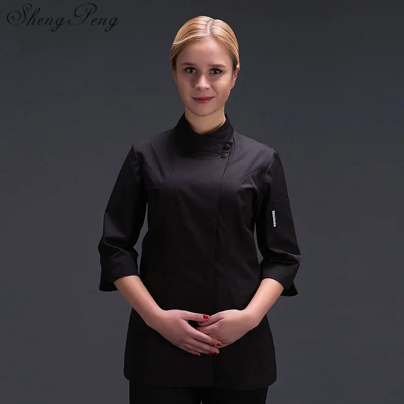 Куртка шеф повара форма для женщин кухонные цвета высокое качество CC364|Пиджак