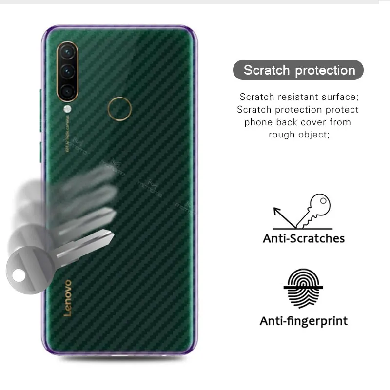 5 шт./лот для Lenovo z6 pro z6lite покрытие полная защита углеродное волокно пленка k5pro