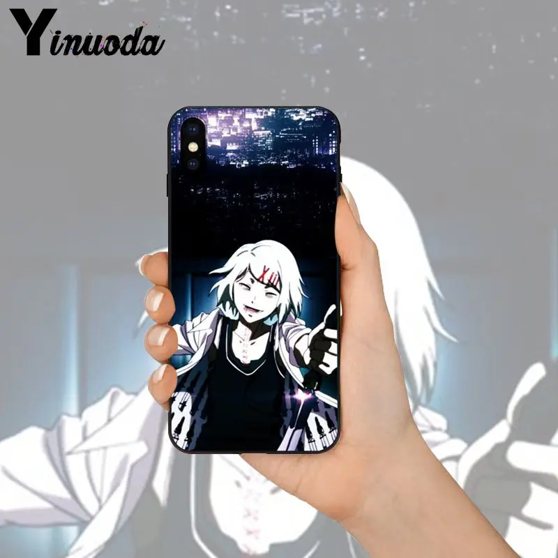 Чехол Yinuoda Tokyo Ghoul anime Juuzou Suzuya для iPhone X XS MAX 6 6S 7 7plus 8 8Plus 5 5S XR | Мобильные телефоны и