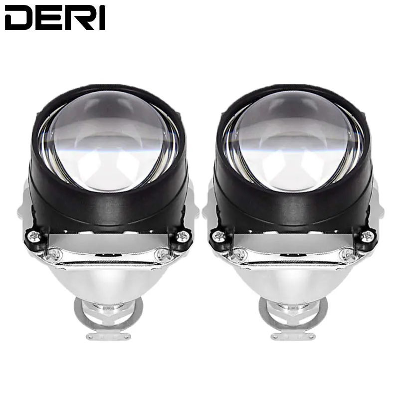 Биксеноновые линзы H4 H7 2 5 дюйма HID без черного серебристого корпуса LHD/ RHD