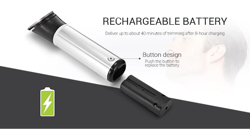 Kemei KM-3007 профессиональная электрическая машинка для стрижки волос, машинка для стрижки волос Титан легированное лезвие 3 в 1 низкий уровень шума четыре ограничивающие насадки