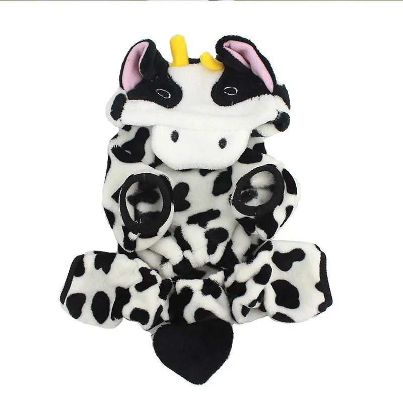 Leuke Hond Kostuum Warm Flanel Hoodies Outfit Voor Winter Hondenkleding Puppy Jas Chihuahua Kleding voor Kleine 21S2 |