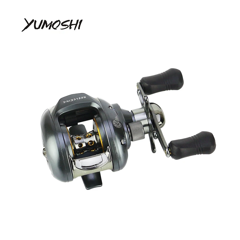 2017 YUMOSHI Новый правый или левый Baitcasting катушка 12 + 1BB 6 3: 1 Наживка литья Рыболовная