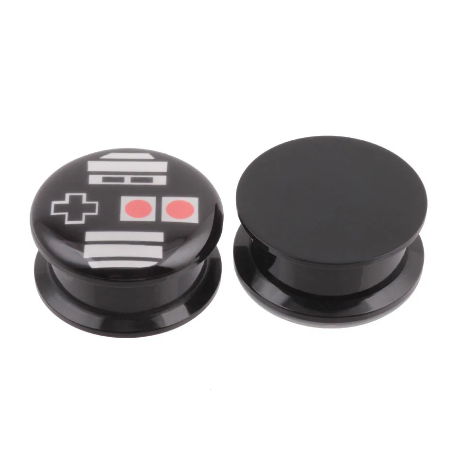 MODRSA 1 пара классические игровые ручки ушные измерители акриловые беруши и