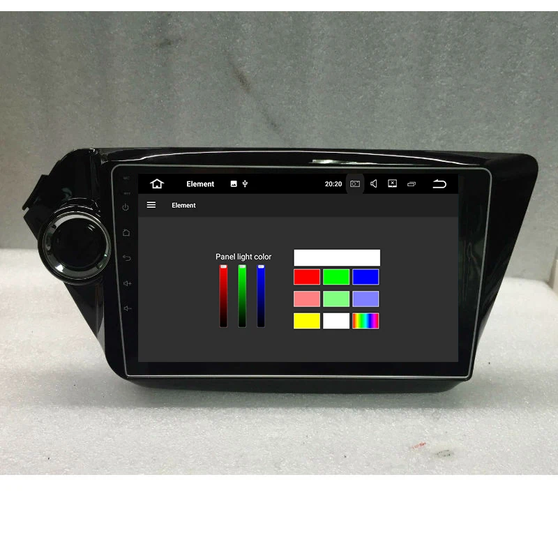 Aoluoya 9 &quot2 Гб ОЗУ Android 7 1 автомобильный DVD плеер радио GPS навигация для KIA K2 RIO 2010-2013 2014
