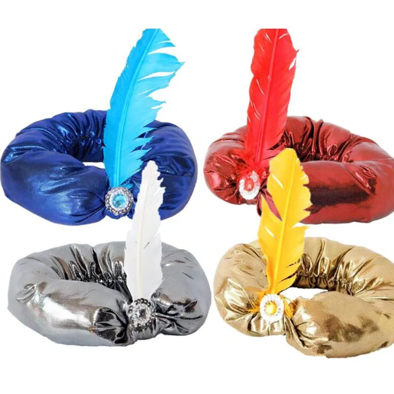 Fun Arab Head Scarf Boy Girl Prince Hat Cosplay Performance Props Party Hats Carnival Dress Up Decor Halloween|Аксессуары для