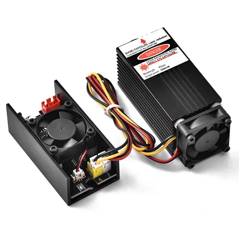 5 Вт 450нм ttl PWM контроль синий лазерный модуль DC 12 В фокусная Регулируемая лазерная