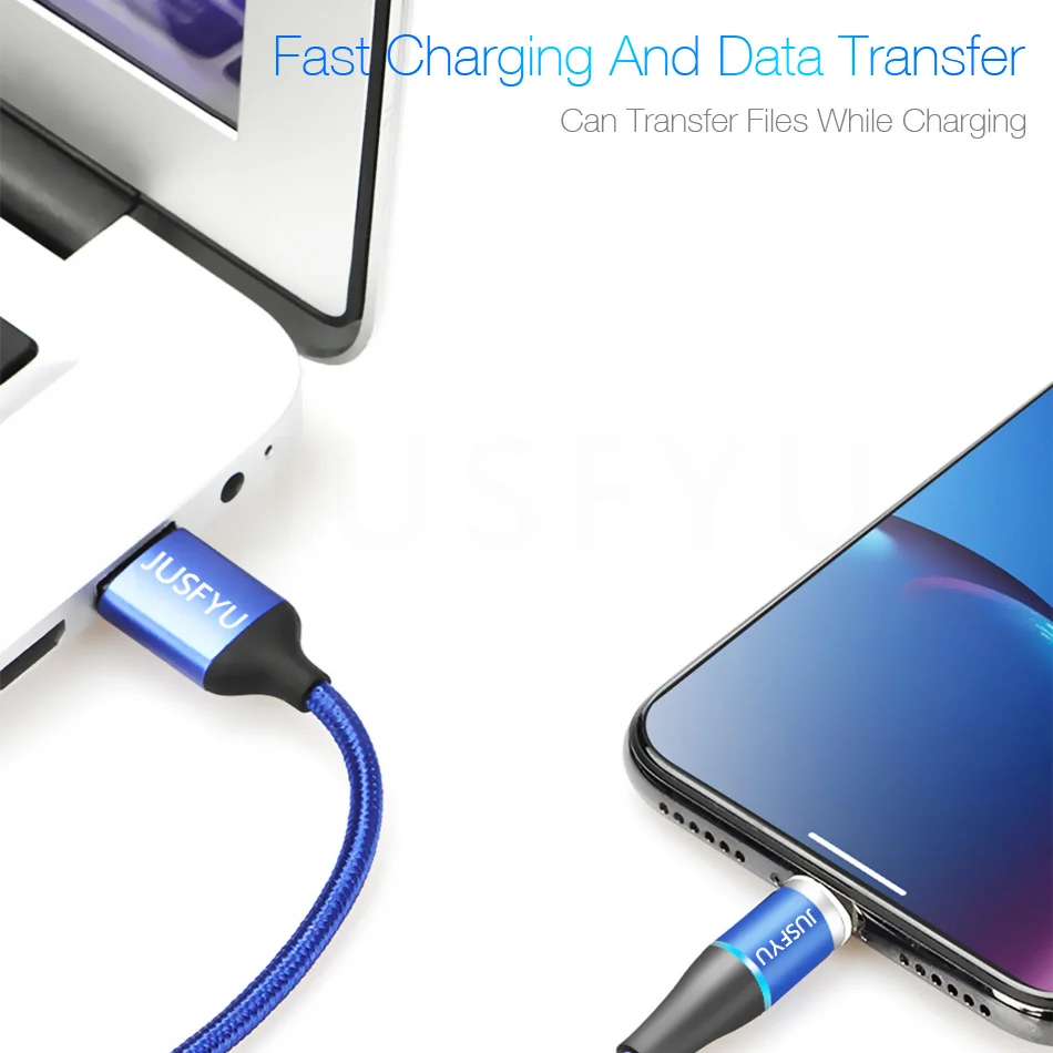 8 контактный Магнитный кабель Micro USB для iPhone Xiaomi Huawei Samsung мобильный телефон быстрая