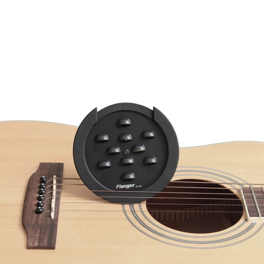 Flanger гитара Soundhole крышка блок обратной связи для эквалайзера акустическая