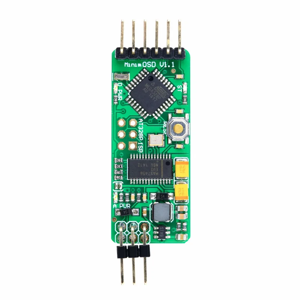 Бесплатная доставка + вкл-Экран Дисплей плата OSD MinimOSD APM Телеметрия 1 и 2 5 6 полета