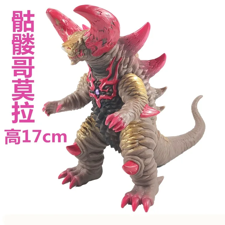 18 см ultraman Geed beria fusion beast мягкий клей Монстр DX Скелет gomorra стойка для кукол игрушка bonecos do ultraman