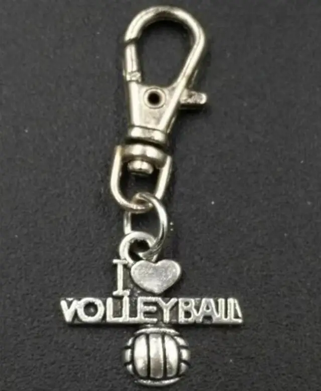 Брелок для ключей Я Люблю Футбол баскетбол волейбол Хоккей Софтбол боксерские