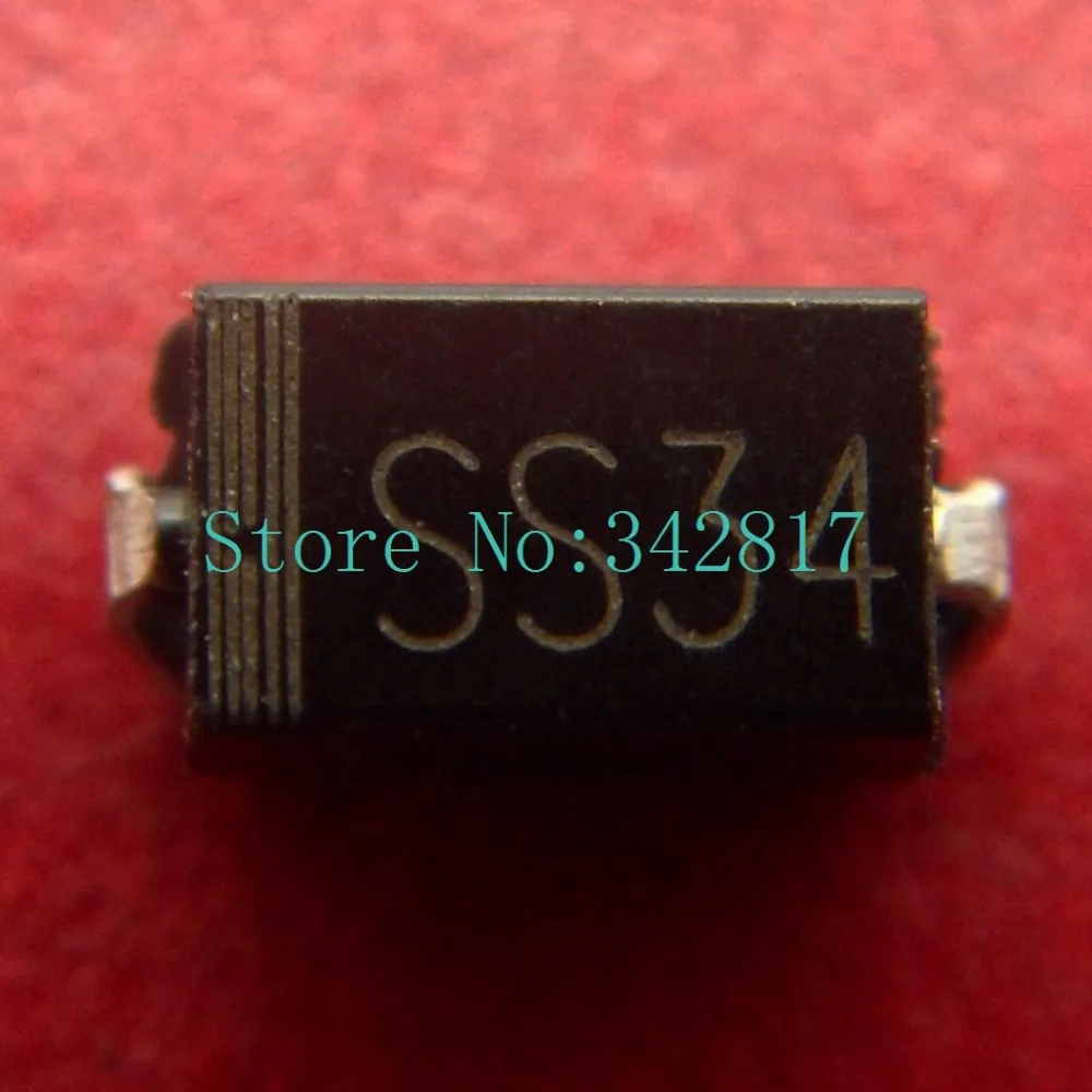 SS34 1N5822 диод Шоттки 40В 3а SMA 1000 шт | Электронные компоненты и принадлежности