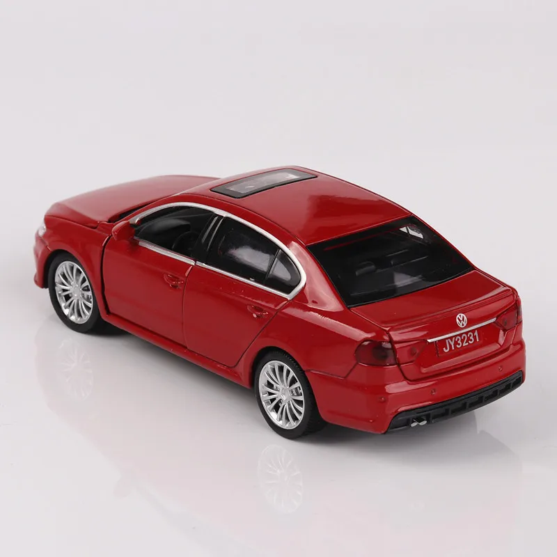 1:32 Сплав Volkswagen LAVIDA модель автомобиля литые игрушки Выдвижной Автомобиль Акустооптическое моделирование автомобилей для детей коллекция игрушек