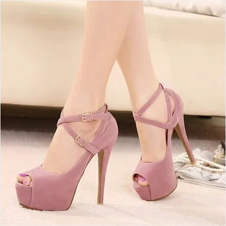Туфли лодочки женские с открытым носком на высоком каблуке размеры 34 39|heels pumps