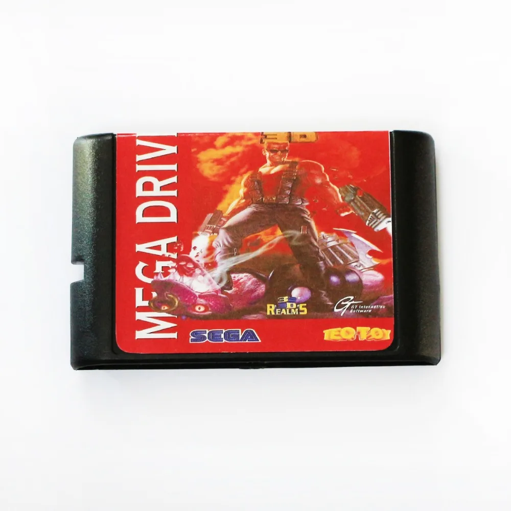 Duke Nukem 3D 16 бит MD карточная игра для Sega игры SEGA Mega Drive Genesis|16 bit|md game16 bit md |