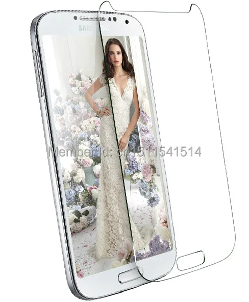 

1000pcs/lot HD 0.3mm 2.5D Front Tempered Glass Screen Protector Shield Protective Film Cover For Samsung Galaxy S4 i9500 SIV