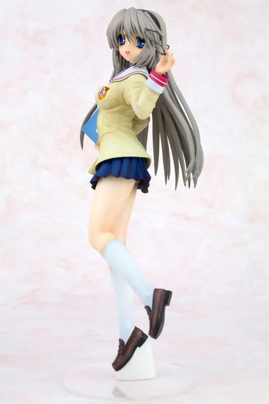 Аниме 25 см 4 Leaves CLANNAD Sakagami Tomoyo Униформа VER.1/6 ПВХ Фигурки игрушки модели