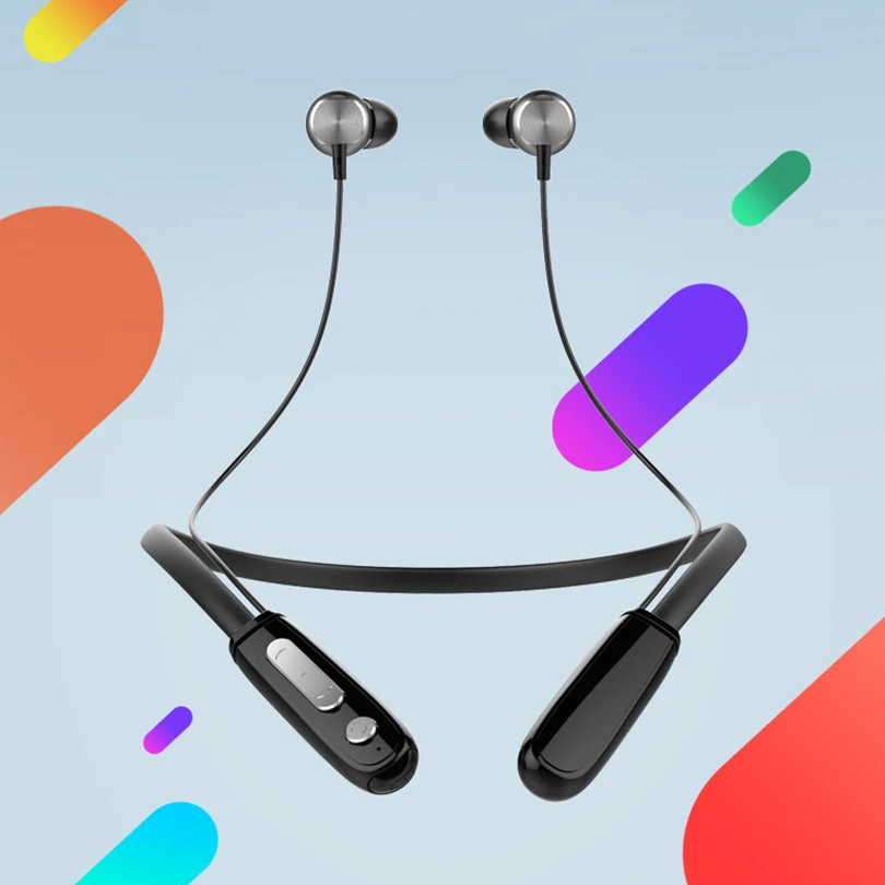 Aibesser аурикулярная bluetooth наушники шейным Спорт 4 1 wireless dual ухо стерео вкладыши