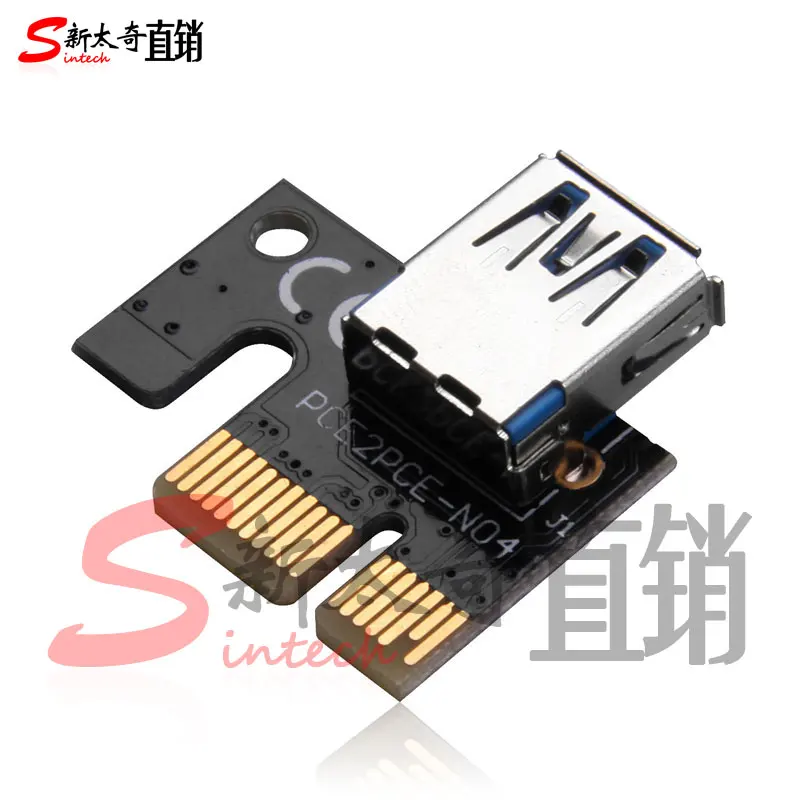 PCI-E PCI Express 1x to 16x Riser USB 3.0 Extender Cable with Sata 4Pin IDE Molex Power Supply for ETH ZCASH SC btc Miner RIG | Сетевое