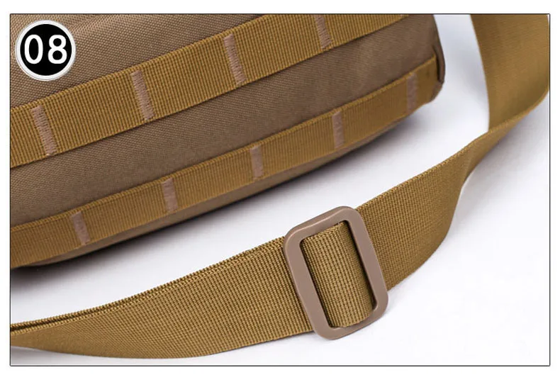 Мужская Сумка Molle камуфляжная парусиновая сумка через плечо многофункциональная сумка военный большой портфель дорожная деловая сумка XA73ZC