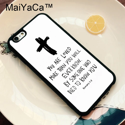 5637 Чехол для телефона MaiYaCa Christ Jesus Bible Verse Cross из ТПУ для iPhone 11 Pro MAX X XR XS MAX 6 6s 7 8 Plus 5S задняя крышка - Цвет: 5637