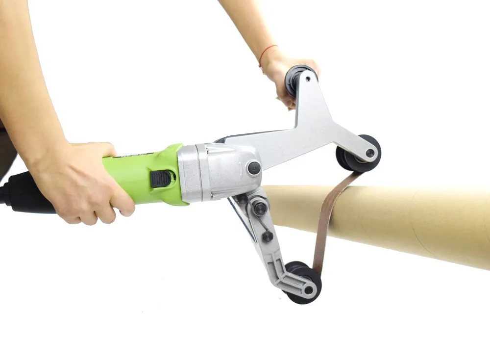 Шлифовальный станок с круглой трубой из нержавеющей стали 110 В 220 В|tool sander|sander