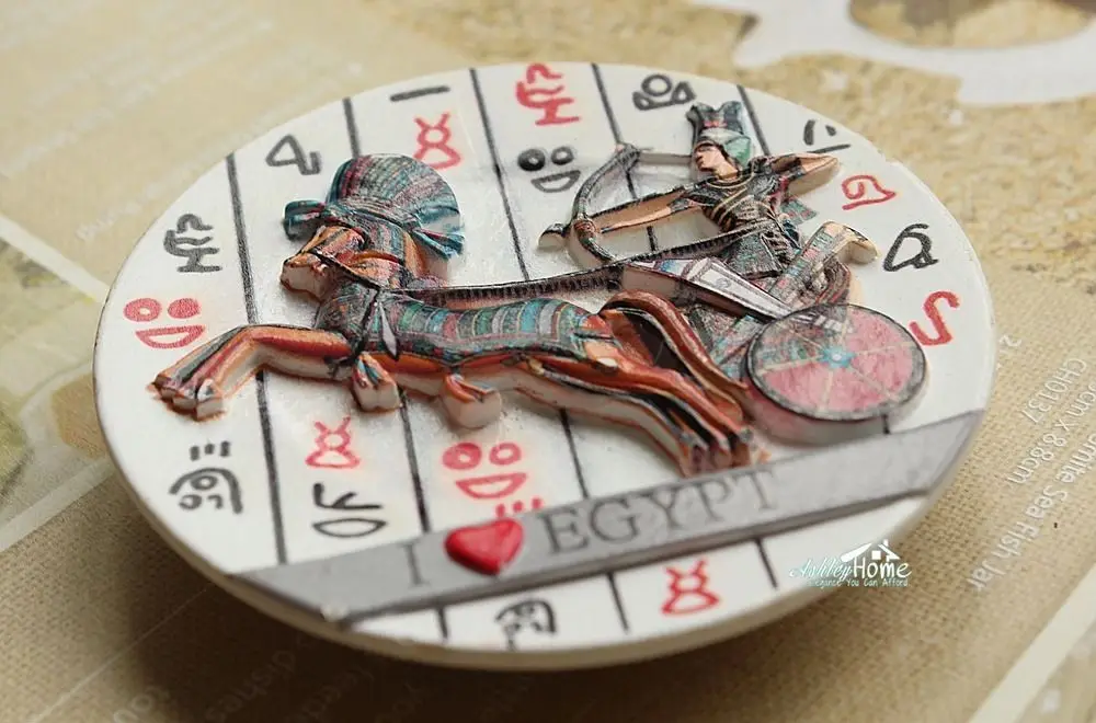 Египетские фрески в Каире туристические Путешествия Сувенир 3D Смола