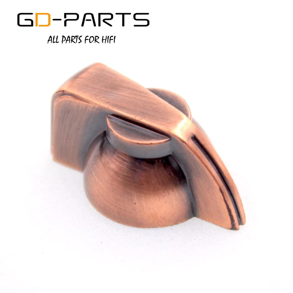 Фотомагнитола бронзовая для гитары 1/4 дюйма 6 4 мм|knob amp|head ampknobs for guitar |