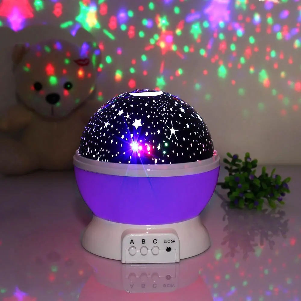 Новинка игрушки яркий Романтический Звездное небо светодиодный ночник