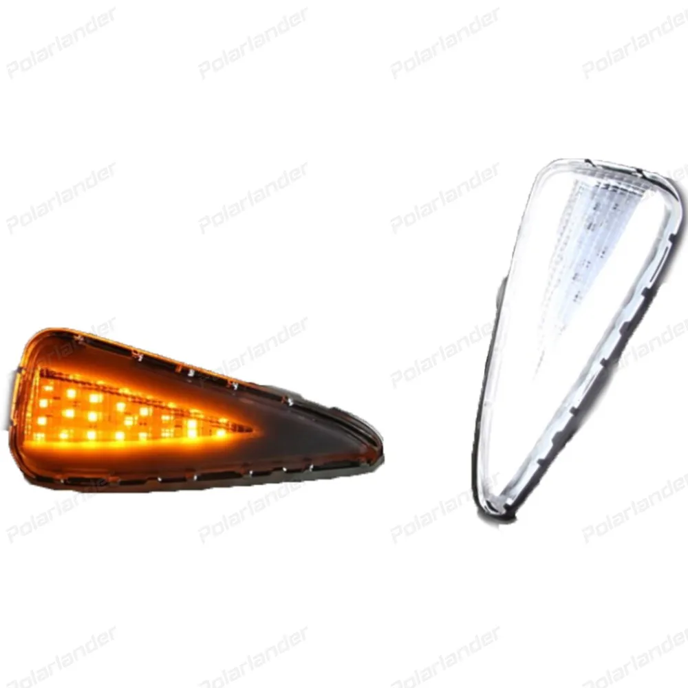 Стайлинга автомобилей LED Габаритные огни DRL Для T/oyota C/Амри 2015 поворотов Туман