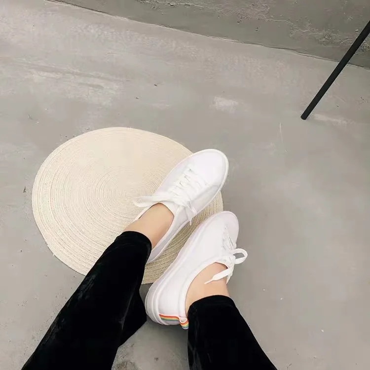 Женская обувь Melissa белые кроссовки Повседневная дышащая для лета 2019|Боссоножки и
