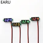 Цифровой вольтметр с светодиодный-дисплеем, 0,28 дюйма, 0-100 в