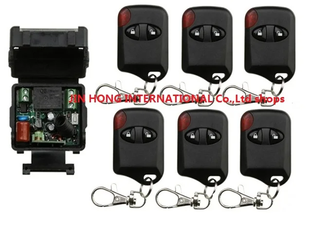 

Беспроводной переключатель системы дистанционного управления teleswitch, AC220V 1CH, 1 приемник + 6 передатчиков кошачий глаз для приборов, ворот гаража