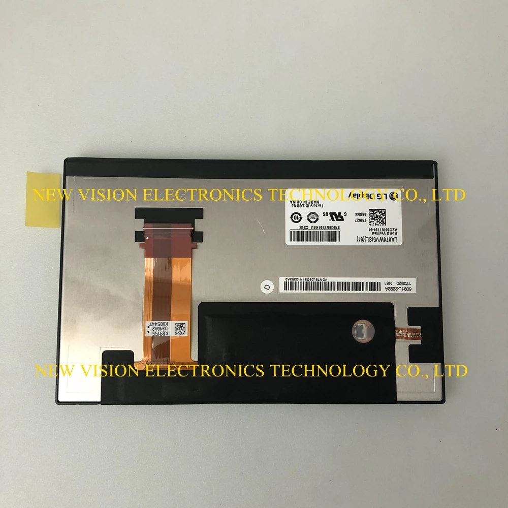 LA070WV5(SL)(01) LA070WV5-SL01 LA070WV5SL01 новый оригинальный 7-дюймовый ЖК-дисплей для замены