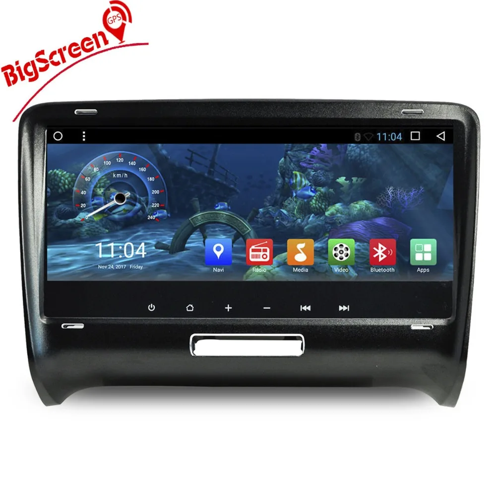 8 дюймов Android 7 1 четырехъядерный автомобиль без DVD плеер GPS навигация для Audi TT 2006 2014