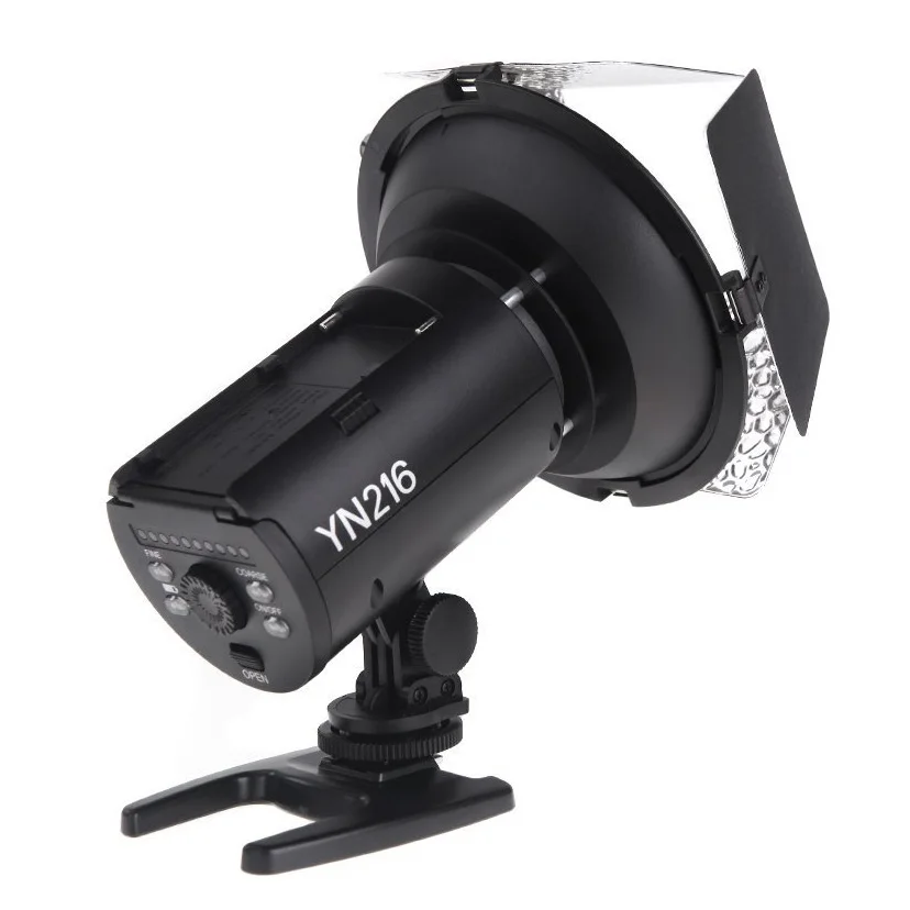 Светодиодная видеокамера YONGNUO YN216 3200 K 5500 с 4 цветными пластинами для камеры Canon Nikon