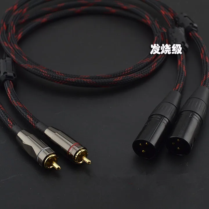 Двойной лотос-двойной XLR (женский и мужской) двойной поворотный lotus аудио кабель
