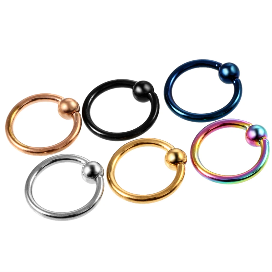 10 шт. кольца для пирсинга губ и носа 3 размера|jewelry pirsing|nose septumseptum ring |