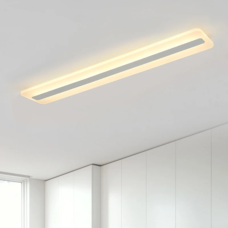 

modern Led ceiling lamp aisle simple living room porch balcony study room long lamp