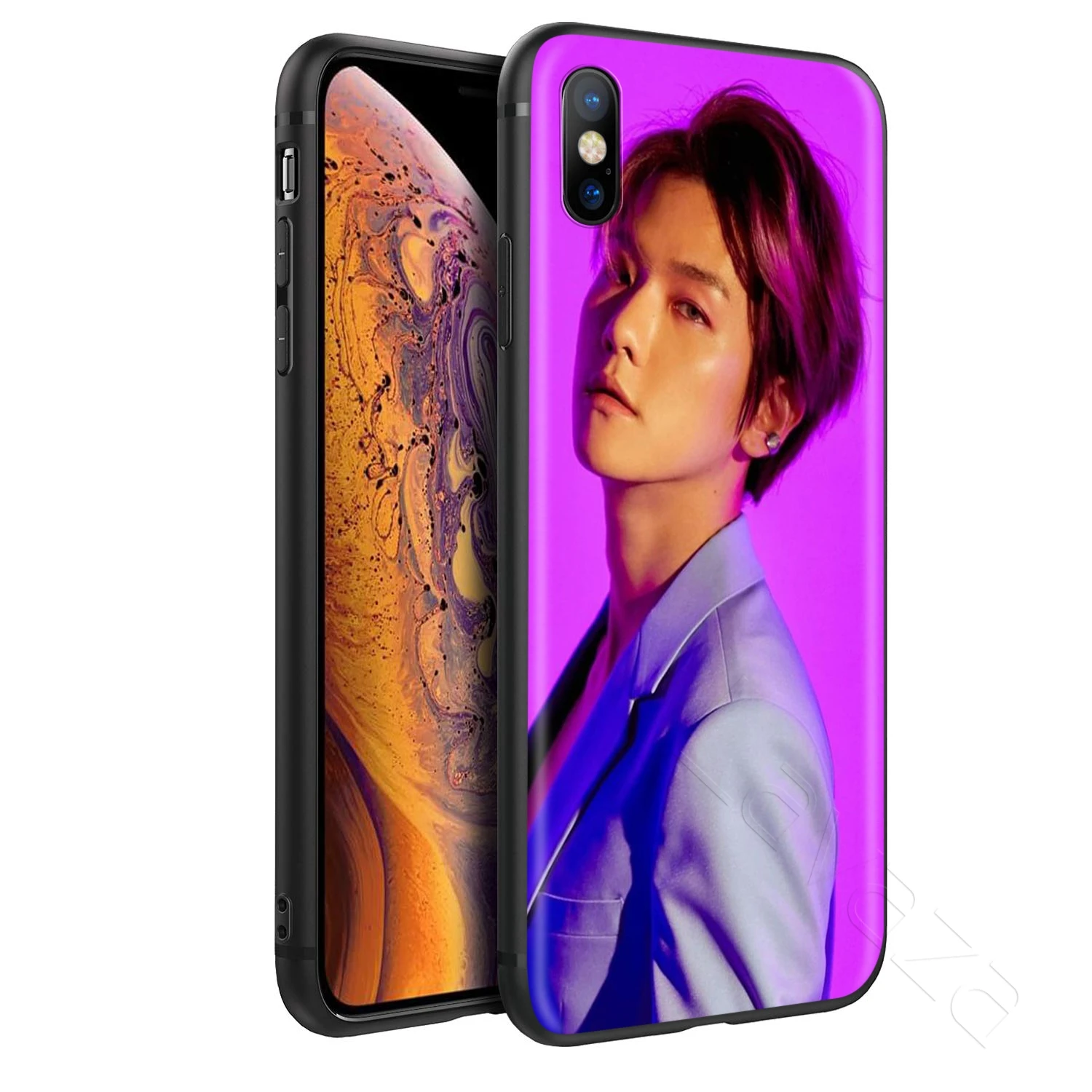 Чехол Lavaza EXO Baekhyun для iPhone 11 Pro XS Max XR X 8 7 6 6S Plus 5 5s se |