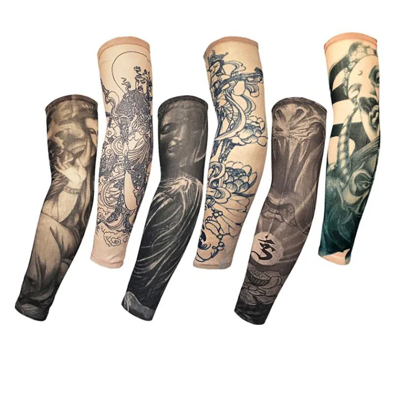 Рукав для татуировок унисекс уличная униформа скейтборда с УФ защитой