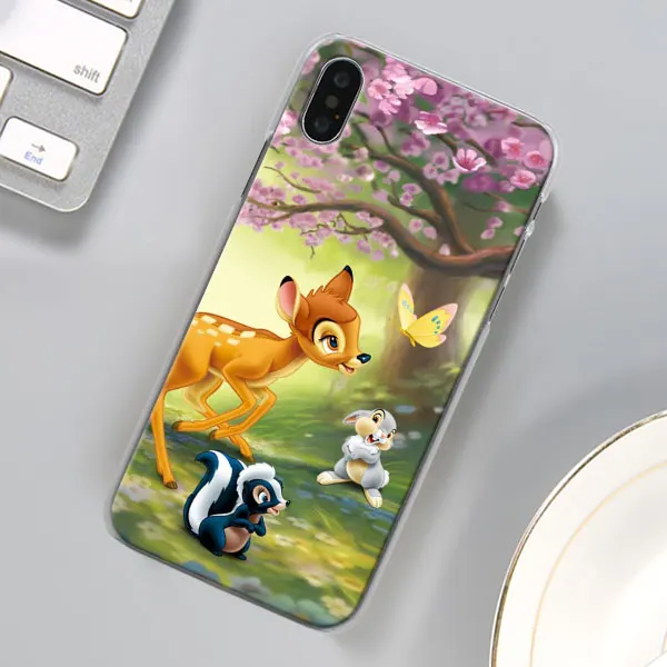 Bambi Thumper чехол для телефона для Apple iPhone X XR 7 8 Plus 6 6s Plus XS MAX 11 Pro MAX SE чехол для телефона Coque - Цвет: 06