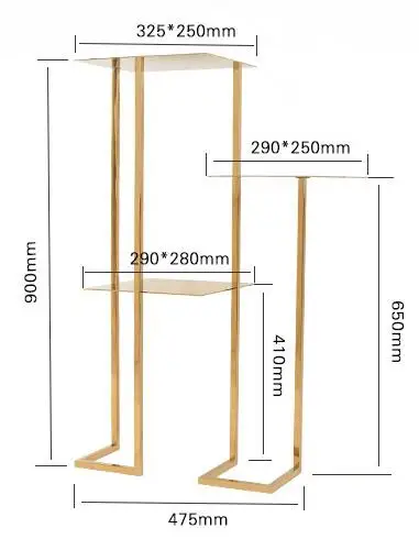 Обувь для сумок из нержавеющей стали декоративная одежда стеллажи хранения