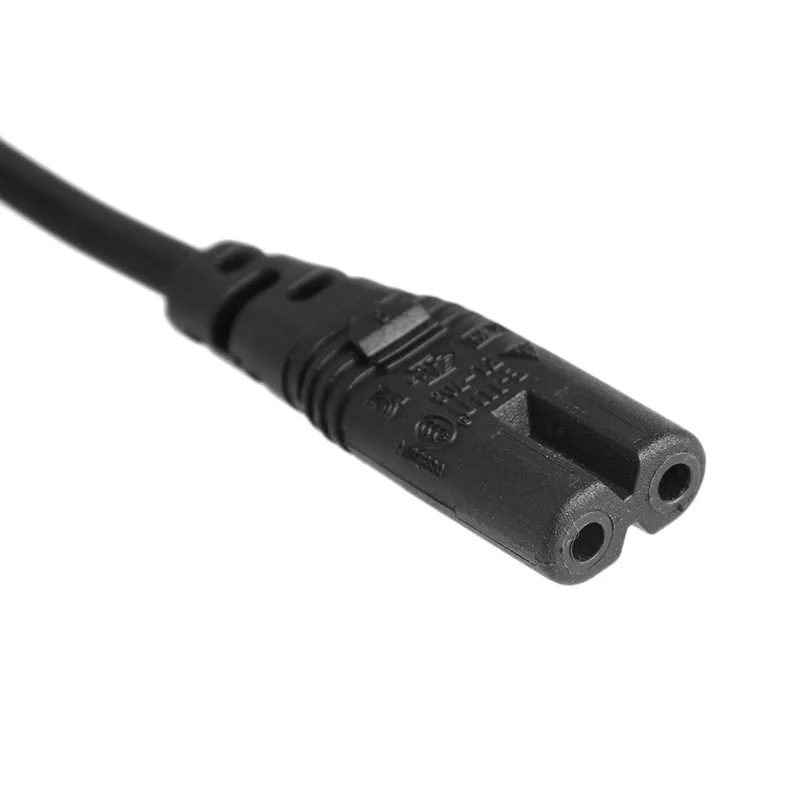 IEC 320 2-контактный C7 женский C8 мужской фигуры 8 Мощность адаптер кабель-удлинитель