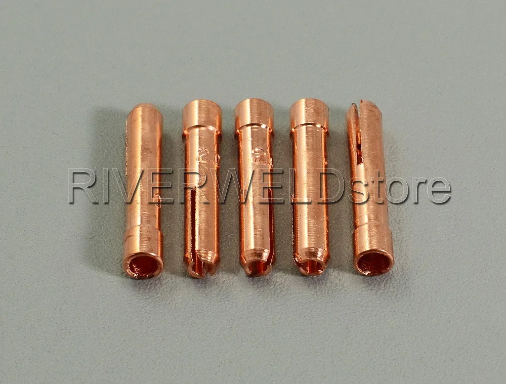 TIG цанги 13N23M 2,0 мм 5/6" Fit SR DB PTA WP 9 20 25 TIG сварочный фонарь расходные материалы аксессуары, 10PK
